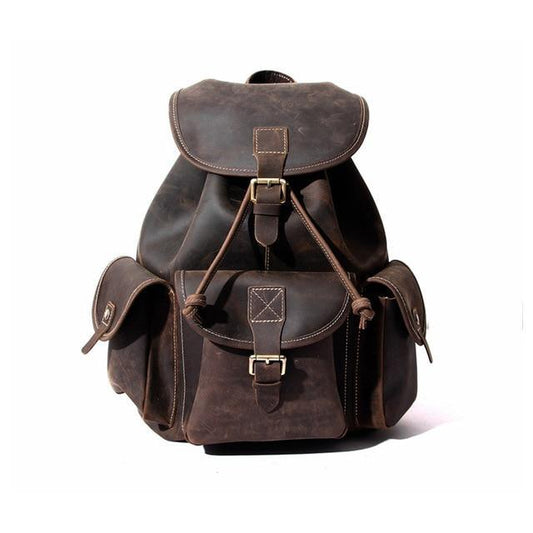 The Asmund | Mochila de cuero artesanal