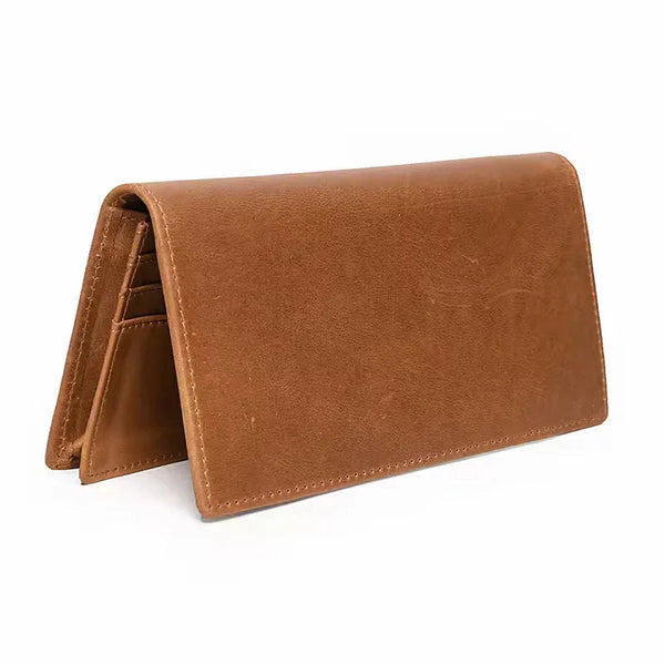 The Pathfinder | Billetera bifold de cuero artesanal