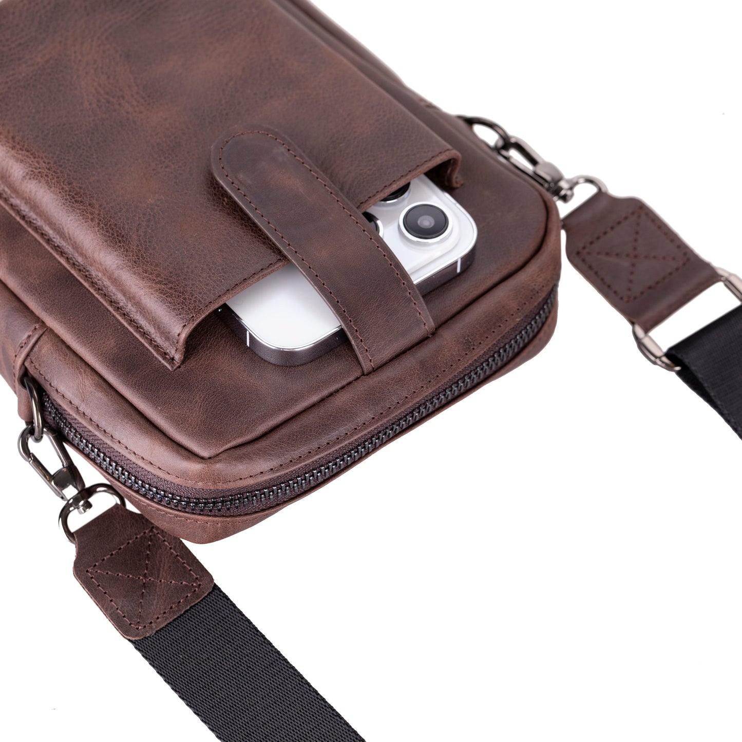 Ajo Leather Crossbody Bag – Genuine Leather Purse