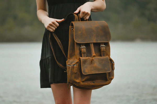 The Hagen | Mochila de cuero artesanal