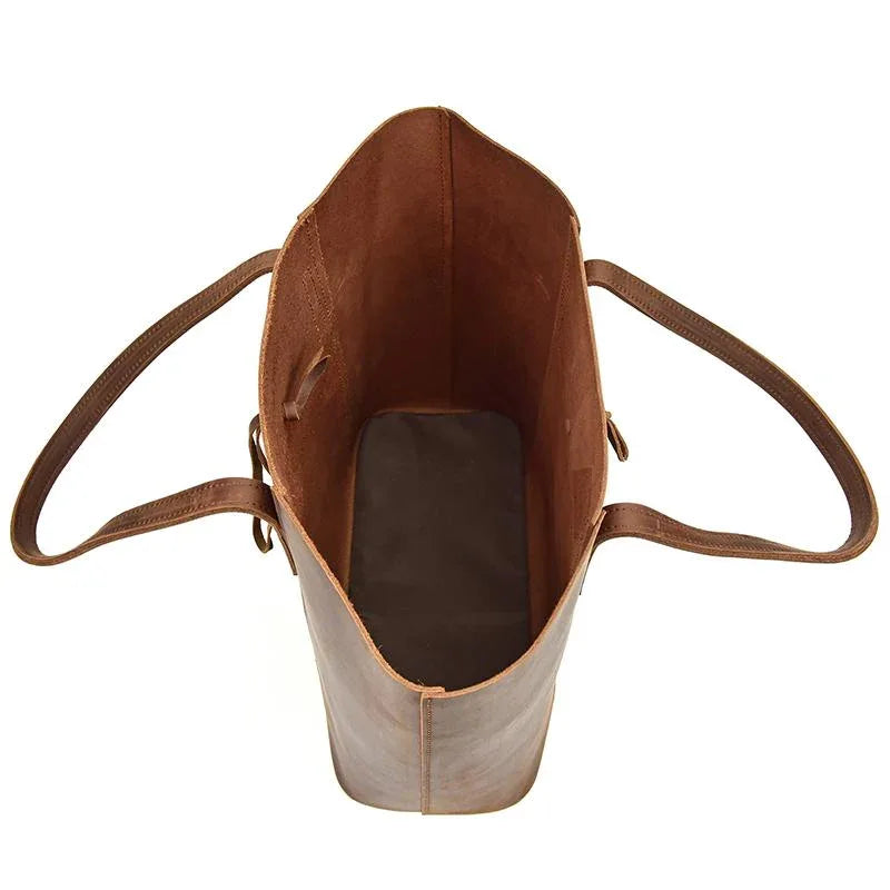 The Taavi Tote | Cartera Tote de cuero artesanal