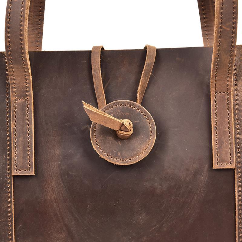 The Taavi Tote | Cartera Tote de cuero artesanal