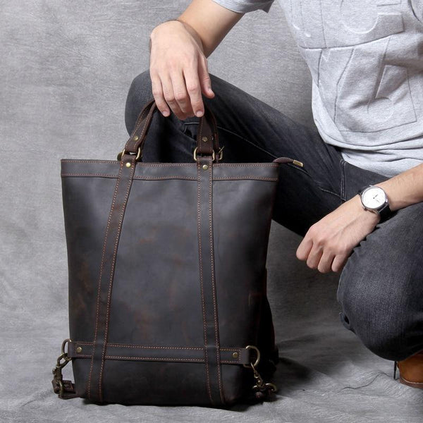 The Icarus | Mochila de cuero artesanal