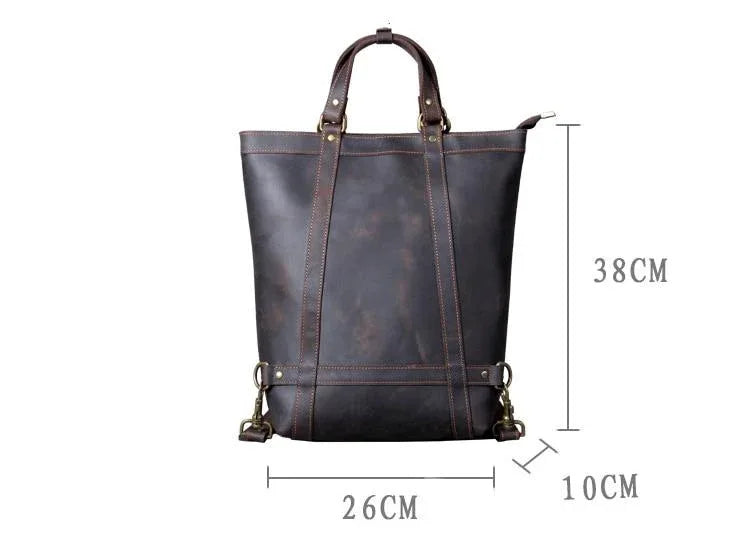 The Icarus | Mochila de cuero artesanal