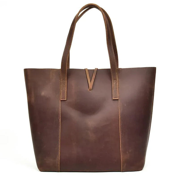 The Taavi Tote | Cartera Tote de cuero artesanal